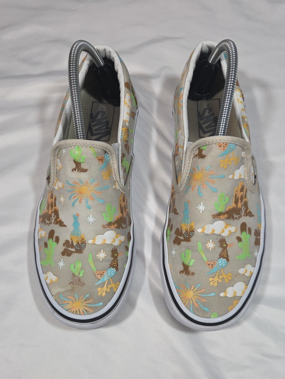 Vans Classic Slip-On sneakers "Get Outdoors" Marshmallow colorway Size 9 Mens